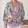 Rosy Gnome Christmas Scenes for Cozy Winter Layering and Festive Everyday Style Wear All-over Print Knitted Cardigan - 2