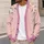 Pink Daisy Floral Blossoms for Romantic Everyday Layering in Women's Autumn Style All-over Print Knitted Cardigan - 5