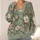 Vintage Sage Floral Layering Style for Garden Walks, Brunch, and Everyday Outings All-over Print Knitted Cardigan - 4