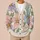 Abstract Floral Petals in Pastel Tones for Relaxed Weekend Layering and Garden Days All-over Print Knitted Cardigan - 6
