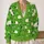 Sheep Meadow Motif for Cozy Countryside Layering and Everyday Farmhouse Style Wear All-over Print Knitted Cardigan - 2