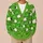 Sheep Meadow Motif for Cozy Countryside Layering and Everyday Farmhouse Style Wear All-over Print Knitted Cardigan - 6