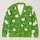 Sheep Meadow Motif for Cozy Countryside Layering and Everyday Farmhouse Style Wear All-over Print Knitted Cardigan - 1