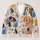 Colorful Dog Portraits for Cozy Everyday Layering and Playful Pet-Lover Style Outfits All-over Print Knitted Cardigan - 1