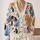 Colorful Dog Portraits for Cozy Everyday Layering and Playful Pet-Lover Style Outfits All-over Print Knitted Cardigan - 2