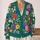 Colorful Wildflower Garden Motif for Relaxed Everyday Layering and Weekend Outings All-over Print Knitted Cardigan - 2