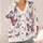 Purple Butterfly Motifs for Autumn Outings and Relaxed Everyday Layering for Women All-over Print Knitted Cardigan - 4