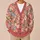 Vibrant Floral Blooms for Weekend Layering and Garden Gatherings, Feminine Style All-over Print Knitted Cardigan - 6