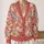 Vibrant Floral Blooms for Weekend Layering and Garden Gatherings, Feminine Style All-over Print Knitted Cardigan - 2