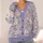 Lavender Vintage Floral Blooms For Everyday Commutes And Casual Autumn Layering For Women All-over Print Knitted Cardigan - 4
