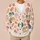 Colorful Seashell Motif For Coastal Everyday Layering And Home To Office Outfits All-over Print Knitted Cardigan - 6
