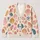 Colorful Seashell Motif For Coastal Everyday Layering And Home To Office Outfits All-over Print Knitted Cardigan - 1