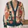 Heart Patchwork Motif for Cozy Autumn Layering, Romantic Everyday Style for Women All-over Print Knitted Cardigan - 2