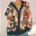 Heart Patchwork Motif for Cozy Autumn Layering, Romantic Everyday Style for Women All-over Print Knitted Cardigan - 4
