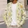 Golden Lily Garden for Easy Fall Layering and Cozy Weekend Style for Women All-over Print Knitted Cardigan - 5
