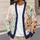 Pastel Halloween Ghost Pumpkin Stars for Casual Autumn Outings and Everyday Wear for Women All-over Print Knitted Cardigan - 5