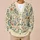 Botanical Dragonfly Garden Motifs for Everyday Office and Weekend Layering Style All-over Print Knitted Cardigan - 6