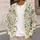 Botanical Dragonfly Garden Motifs for Everyday Office and Weekend Layering Style All-over Print Knitted Cardigan - 5