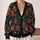 Sacred Heart Sunburst Motifs For Romantic Autumn Layering And Everyday Boho Style All-over Print Knitted Cardigan - 2