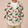 Red And Green Galloping Horses For Festive Equestrian Layering, Horse-Loving Women All-over Print Knitted Cardigan - 6