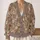 Vintage Meadow Blooms for Easy Everyday Layering, Youthful Cottagecore Weekend Wardrobe All-over Print Knitted Cardigan - 2
