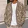 Vintage Meadow Blooms for Easy Everyday Layering, Youthful Cottagecore Weekend Wardrobe All-over Print Knitted Cardigan - 5
