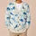 Blue Watercolor Fish For Coastal Office Layers And Relaxed Autumn Commuting For Women All-over Print Knitted Cardigan - 6