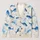 Blue Watercolor Fish For Coastal Office Layers And Relaxed Autumn Commuting For Women All-over Print Knitted Cardigan - 1