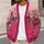 Romantic Pink Rose Border for Autumn Layering and Everyday Women's Weekend Outings All-over Print Knitted Cardigan - 5