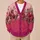 Romantic Pink Rose Border for Autumn Layering and Everyday Women's Weekend Outings All-over Print Knitted Cardigan - 6