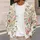 Watercolor Floral Garden for Easy Spring Layering, Romantic Everyday Style for Her All-over Print Knitted Cardigan - 5