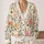 Watercolor Floral Garden for Easy Spring Layering, Romantic Everyday Style for Her All-over Print Knitted Cardigan - 2