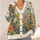 Colorful Wildflower Meadow Botanical Motifs For Relaxed Weekend Layering, Nature Lovers All-over Print Knitted Cardigan - 4