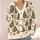 Gingerbread Trees, Candy Canes And Holly For Cozy Christmas Holiday Party Style Women All-over Print Knitted Cardigan - 4