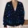 Starry Night Evergreen Forest Holiday Magic For Festive Winter Layering Women All-over Print Knitted Cardigan - 2