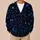 Starry Night Evergreen Forest Holiday Magic For Festive Winter Layering Women All-over Print Knitted Cardigan - 6