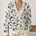 Blue Wildflower Vines for Office, Weekend Layering, and Autumn Garden Style for Women All-over Print Knitted Cardigan - 2