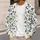 Blue Wildflower Vines for Office, Weekend Layering, and Autumn Garden Style for Women All-over Print Knitted Cardigan - 5
