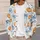 Pumpkin And Blue Bow Autumn Style For Halloween Gatherings And Cozy Days For Women All-over Print Knitted Cardigan - 5