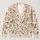 Rustic Birds and Autumn Leaves for Relaxed Everyday Layering, Women’s Countryside Style All-over Print Knitted Cardigan - 1