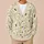 Bumblebee Daisy Meadow Motif for Relaxed Cottagecore Layering and Everyday Style All-over Print Knitted Cardigan - 6
