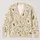 Bumblebee Daisy Meadow Motif for Relaxed Cottagecore Layering and Everyday Style All-over Print Knitted Cardigan - 1