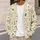 Bumblebee Daisy Meadow Motif for Relaxed Cottagecore Layering and Everyday Style All-over Print Knitted Cardigan - 5