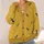 Honey Bees and White Flight Trails for Relaxed Weekend Layering and Garden Strolls All-over Print Knitted Cardigan - 4