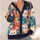 Colorful Cat Faces for Cozy Everyday Layering, Gift Giving, and Playful Cat Lovers All-over Print Knitted Cardigan - 4