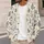 Delicate Evergreen Sprigs and Rosebud Accents for Cozy Everyday Layering for Women All-over Print Knitted Cardigan - 5