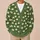 Sheep Meadow Motif For Relaxed Weekend Layering And Countryside Streetwear Styling All-over Print Knitted Cardigan - 6