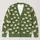 Sheep Meadow Motif For Relaxed Weekend Layering And Countryside Streetwear Styling All-over Print Knitted Cardigan - 1