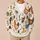 Colorful Folk Chickens For Cheerful Everyday Layering And Weekend Country Style Wear All-over Print Knitted Cardigan - 6