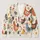 Colorful Folk Chickens For Cheerful Everyday Layering And Weekend Country Style Wear All-over Print Knitted Cardigan - 1